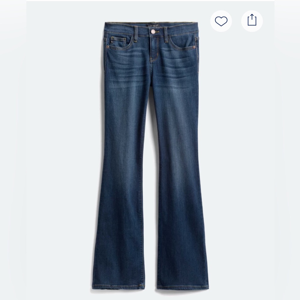 Judy Blue Dark Blue Flare Jeans